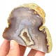 Standing agate geode (283g)