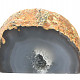 Standing agate geode (466g)
