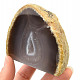 Agate standing geode (324g)