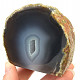 Standing agate geode (334g)