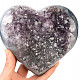 Druse heart amethyst + agate 1176g (Brazil)
