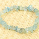 Aquamarine bracelet smaller raw pieces