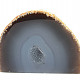 Natural agate geode (536g)
