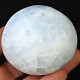 Blue calcite smooth stone (137g)