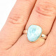 Ring with larimar Ag 925/1000 (2.98g) size 51