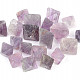 Crystal fluorite purple octahedron (China)