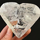 Crystal cut heart 304g Brazil