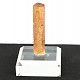 Golden topaz crystal on a stand (71.3g)