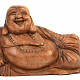 Ležící Buddha dřevořezba