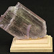 Kunzite crystal on a stand (178.3g)