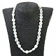 Moonstone necklace patties Ag 925/1000 clasp 50-52cm