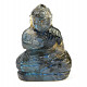 Buddha made of labradorite stone 40mm