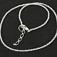 Moonstone necklace cut balls Ag 925/1000