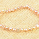 River pearl apricot bracelet approx. 7mm