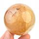 Crystal with limonite smooth ball 180g