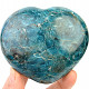 Blue apatite heart (406g)