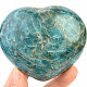 Blue apatite heart (397g)