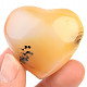Agate with dendrites heart shape 39g