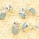 Aquamarine drop earrings Ag 925/1000 silver