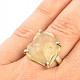 Ring with Libyan glass Ag 925/1000 (4.95g) size 53