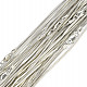Silver chain 50cm Ag 925/1000 + Rh (approx. 3.7 g)