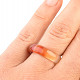Agate ring 5mm