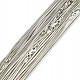 Silver chain 60cm Ag 925/1000 + Rh (approx. 4,5g)
