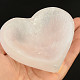 Selenite bowl heart shape approx. 90mm