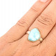 Ring with larimar size 52 Ag 925/1000 3.01g