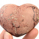 Hladké srdce z jaspisu 111g (Maroko)