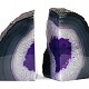 Agate bookends 2032g
