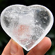 Smooth crystal heart 81g Brazil