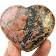 Rhodonite heart 200g (67mm)