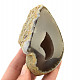 Agate geode with cavity 228 g
