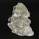 Ganesha a myš - figurky z křišťálu 8,4 cm