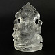 Ganesha figurine made of crystal 11.2 cm