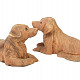 Dog wood carving (Indonesia) 26cm