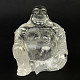 Happy Buddha made of crystal 8.5 cm