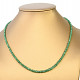 Necklace emerald clasp Ag 925/1000 8.46 g