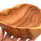 Wood heart bowl (Indonesia) approx. 15cm