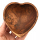 Wood heart bowl (Indonesia) approx. 10cm