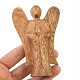 Anděl hnědý dřevo 10cm
