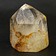 Crystal with limonite cut point 419g