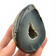 Agate geode with cavity 219 g