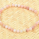 Pink Andean opal bracelet 4mm