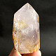 Crystal with inclusions cut point 110g