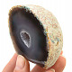 Agate geode with cavity 232g