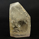 Crystal with inclusions cut shape 257g