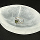 Bowl made of selenite eye approx. 10 x 7 cm