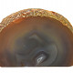 Geode agate with orange rim 286g